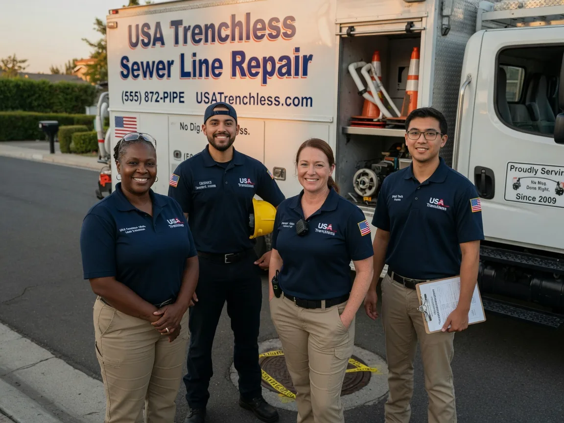 Sewer Line Repair company in Fletcher, OK